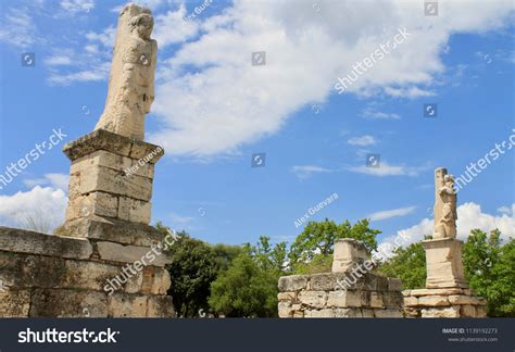 Royal Stoa Ancient Agora Ruins Athens Stock Photo 1139192273 | Shutterstock