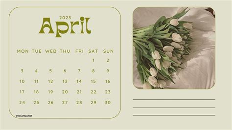 🔥 Download April Calendar Desktop Wallpaper By Tmartinez23 April