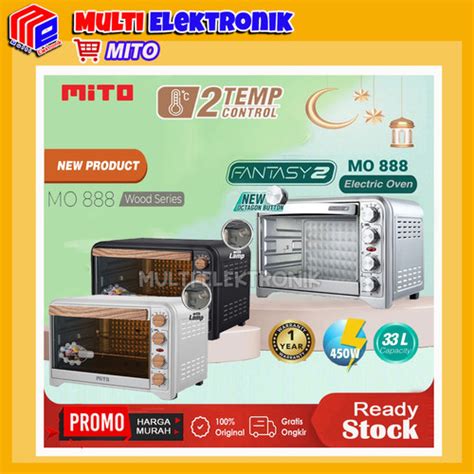 Jual MITO OVEN LISTRIK FANTASY MITO MO 888 KAPASITAS 33 LITER MO 888