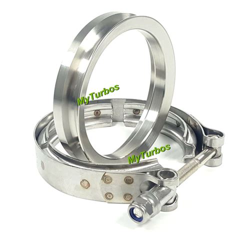 4 V Band Clamp Flange For Borg Warner S200 SXE S300 S300 SXE Turbo W