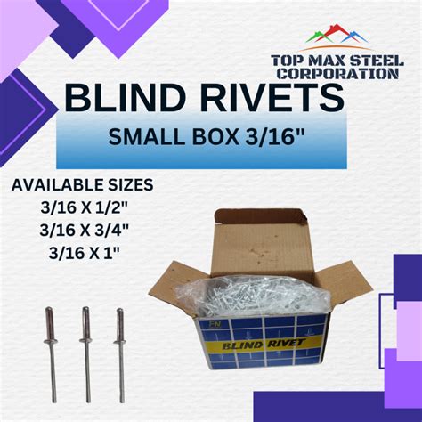 Blind Rivets Silver Per Box Lazada Ph