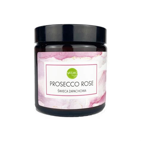 Wieca Sojowa Prosecco Rose Naturologia