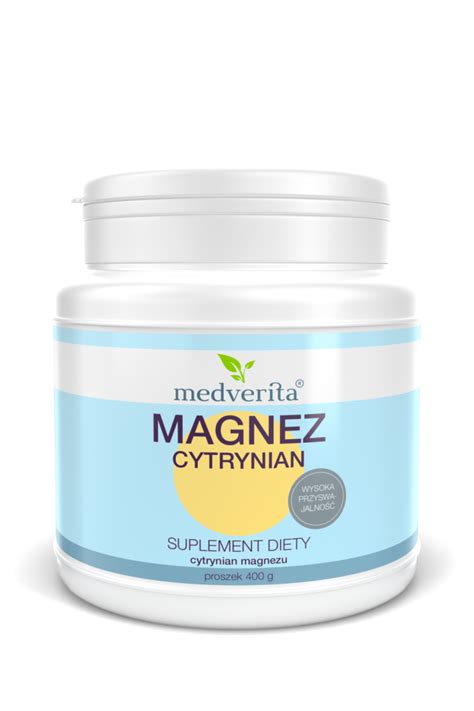 Magnez Cytrynian B6 P 5 P 100 Kaps Medverita Kup Teraz E