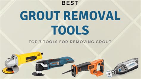 Best Grout Removal Tools 2023 - Power Tools For Removing Grout