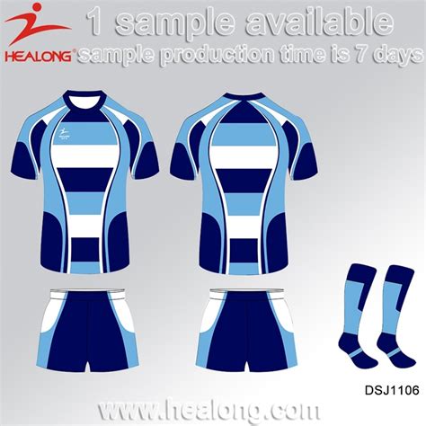 Healong Nice Design Sports Clothing Gear Sublimation Senior Rugby ...