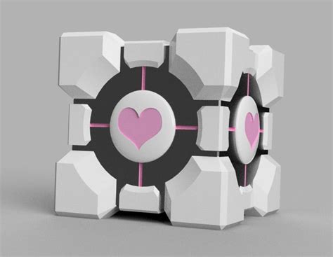 3d File Portal Companion Cube 3d Models・3d Printable Model To Download・cults