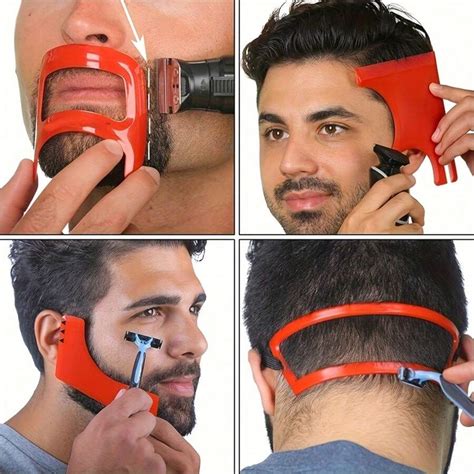 Conjunto De Ferramentas De Em Para Aparar E Modelar A Barba