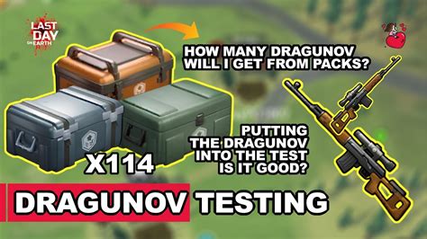 Last Day On Earth Testing The Dragunov To See How Useful It Is