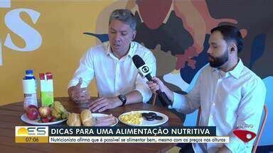 Bom Dia Es Nutricionista Explica Que Poss Vel Se Alimentar Bem