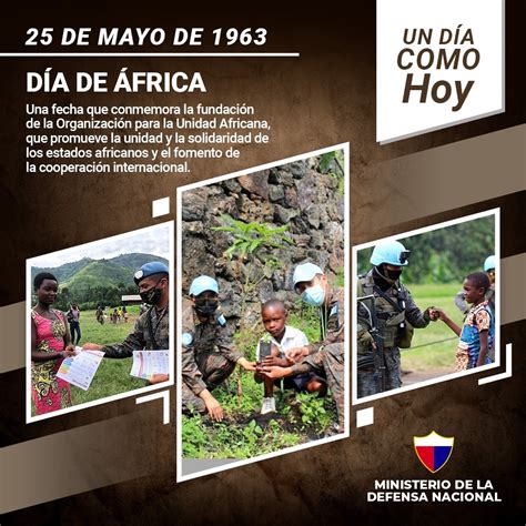 Ejército Guatemala on Twitter Efeméride Día de África