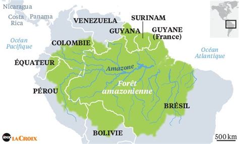 INFOGRAPHIE Gros plan sur la déforestation de lAmazonie