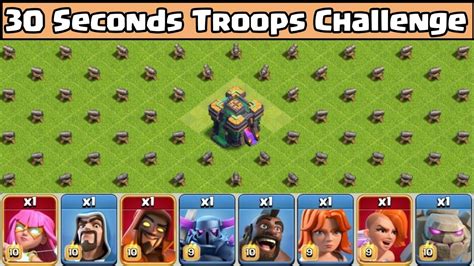 Base Full Of Level 1 Cannon Challenge Clash Of Clans Cannon Vs Every