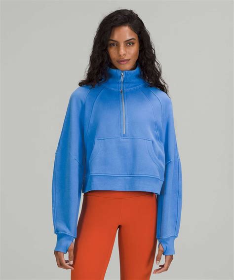 Lululemon Scuba Oversized Full Zip Blue Nile Lulu Fanatics