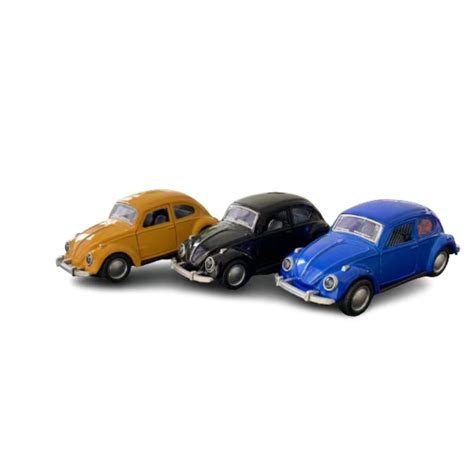 Miniatura Fusca Carrinho De Metal Abre Porta V Rias Cores Carrinho