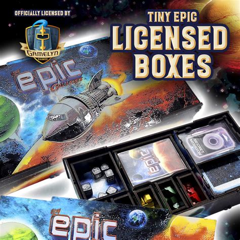 Tiny Epic Galaxies Storage Box UV E Raptor Pl