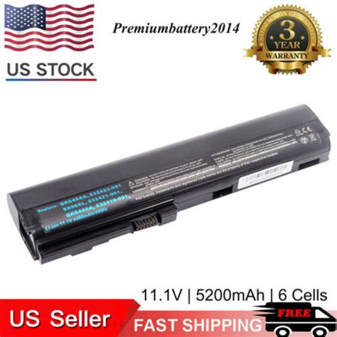 New Cell Battery For Hp Elitebook P P Sx Sx Hstnn Db K