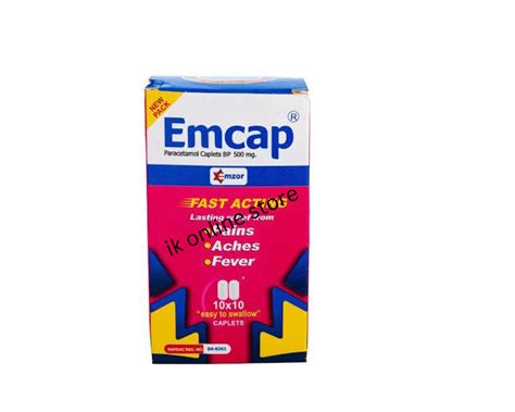 Ecap Paracetamol Talet Pack IK Online Stores Ikonlinestore