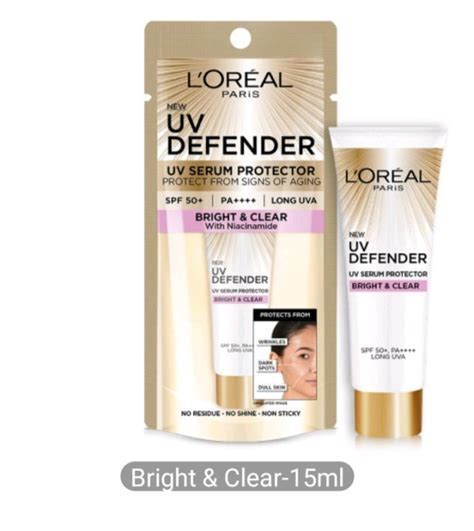 L Oreal Paris Uv Defender Serum Protector Sunscreen Sunblock Spf