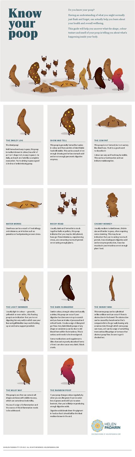 Color Of Your Poop Chart