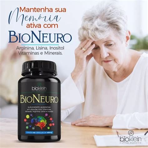 Bioneuro Suplemento Vitaminas Minerais C Psulas Mg Bioklein