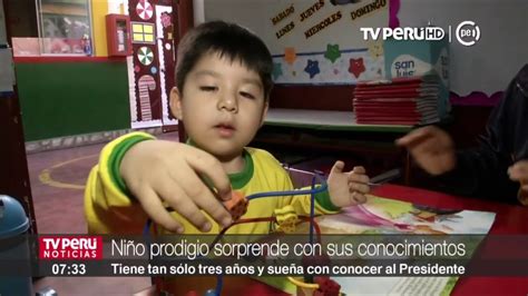 Niño prodigio sorprende con sus conocimientos YouTube