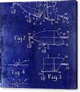 Fish Lure Patent Drawing Blue Photograph By Jon Neidert Fine Art