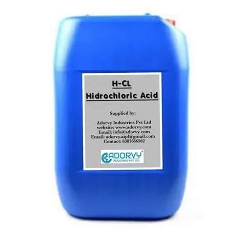 Hydrochloric Acid Hcl At 18 Kg Hydrochloric Acid In New Delhi ID