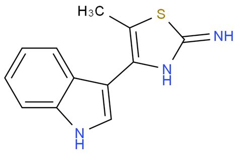 4 2 METHYL 1H INDOL 3 YL THIAZOL 2 YLAMINE 50825 19 9 Wiki