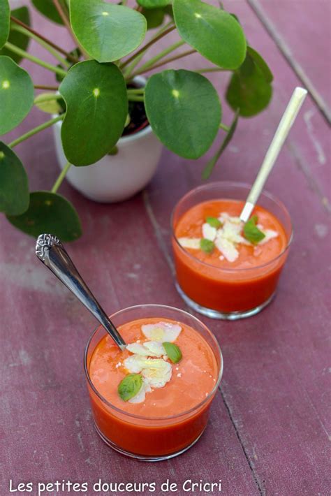 Les Petites Douceurs De Cricri Recette Soupe De Tomates Et Poivrons