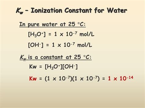 Ph Calculations Presentation Chemistry