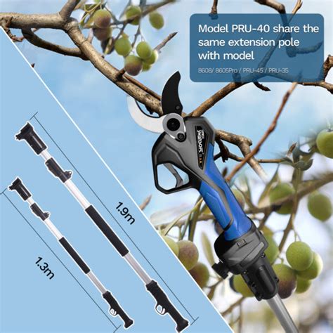 SW PRU 40 40mm Cordless Professional Electric Pruning Shear With 21V