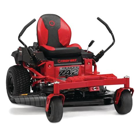 Troy Bilt Mustang 42 In 679 Cc V Twin OHV Engine Gas Zero Turn Riding