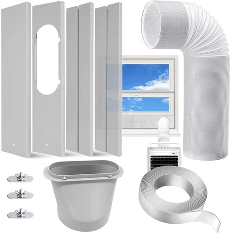 Buy Portable Ac Window Kit With Exhaust Hose For Sliding Window