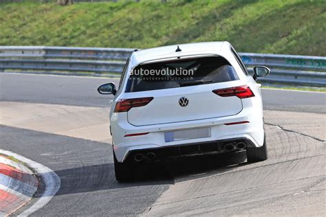 2021 Volkswagen Golf R And Tiguan R Testing At Nurburgring With Same 2L