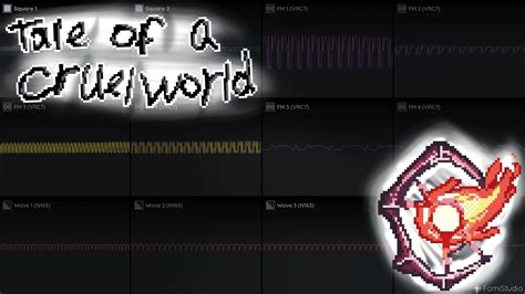 Terraria Calamity Mod The Tale Of A Cruel World Cover VRC7 N163