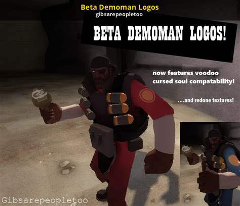 Beta Demoman Logos Team Fortress 2 Mods