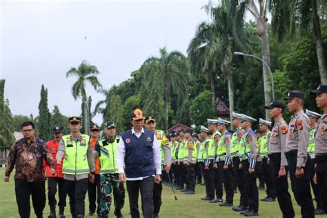 Polres OKI Gelar Apel Kesiapan Siaga Bencana Alam 2024 Polres OKI