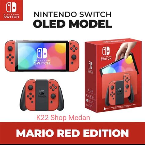 Jual Nintendo Switch™ Oled Model Mario Red Edition Red Sg Tg Pk