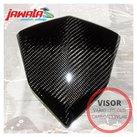 Jual Visor Vario Led Old Carbon Kevlar Shopee Indonesia