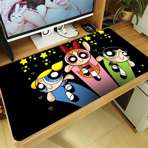 Powerpuff Girls Cartoon New Large Mouse Pad L31 Gamming Mousepad