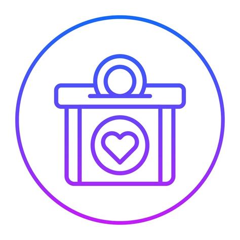 Premium Vector Charity Box Vector Illustration