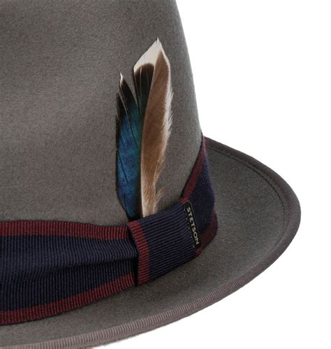 Stetson Rockwell Player Wool Hat Grey