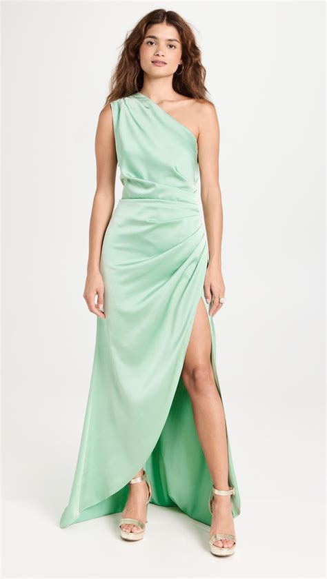 Elliatt Lussatine Gown In Green Lyst