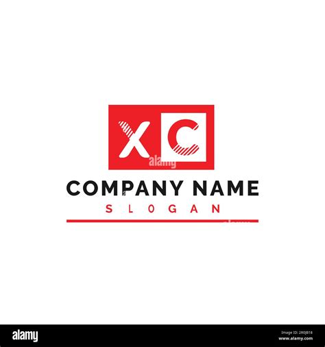 Xc Logo Design Xc Letter Logo Vector Illustration Vector Stock