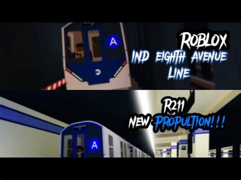 Roblox Mta Ind Eighth Avenue Line R New Propultion Youtube