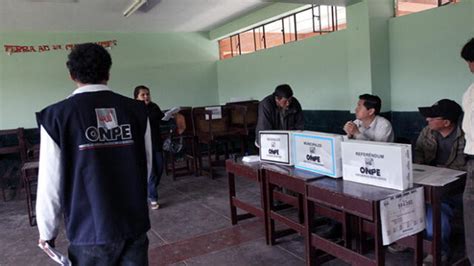 Onpe ¿dónde Votar Con Dni En Las Elecciones Congresales 2020 Cuál Es