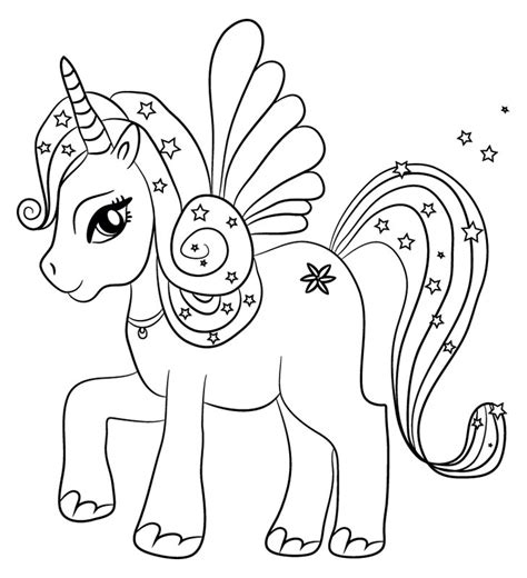 Unicornios Kawaii Imagenes Y Dibujos De Unicornio Kawaii Para Colorear