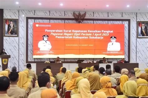 497 ASN Pemkab Sukoharjo Terima SK Kenaikan Pangkat Krjogja