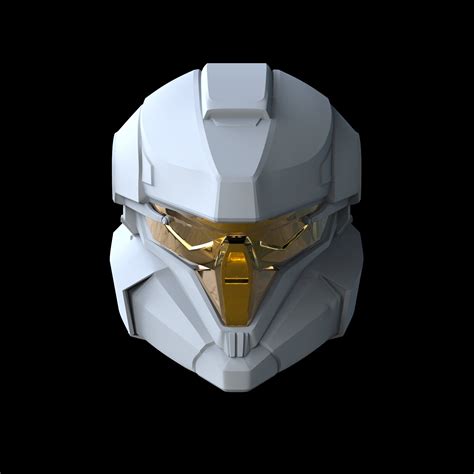 3d File Halo Infinite Warmaster Wearable Helmet For 3d Printing・3d