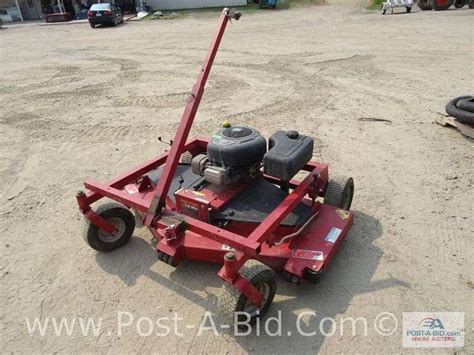 Swisher 60 Pull Behind Mower Elsenpeter Auctions And Real Estate Inc